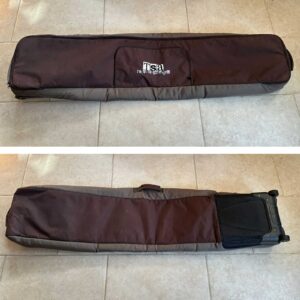 Used TSA Snowboard Wheelie Bag Black - Good Condition