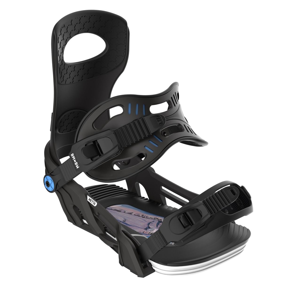Bent Metal Metta Snowboard bindings - Black