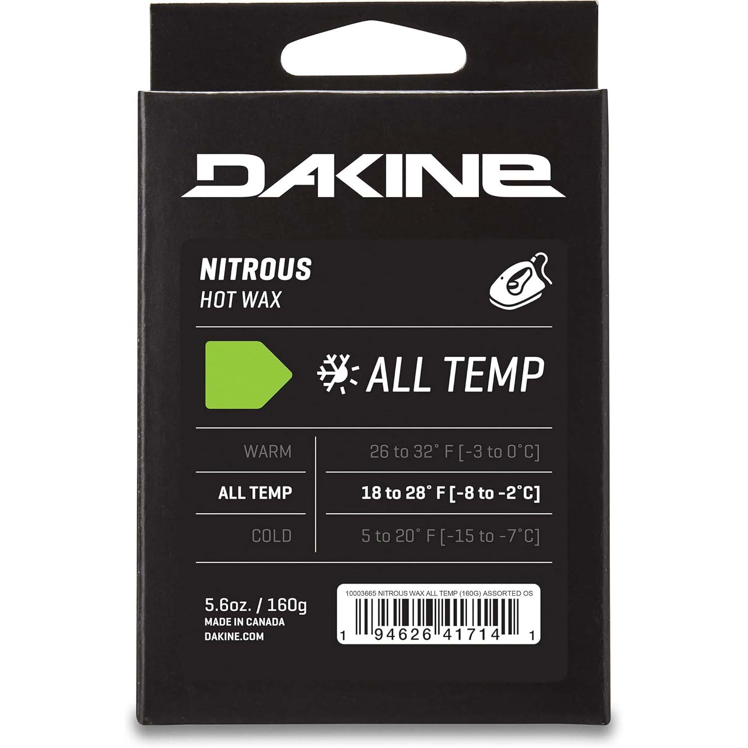Dakine Nitrous Ski Hot Wax