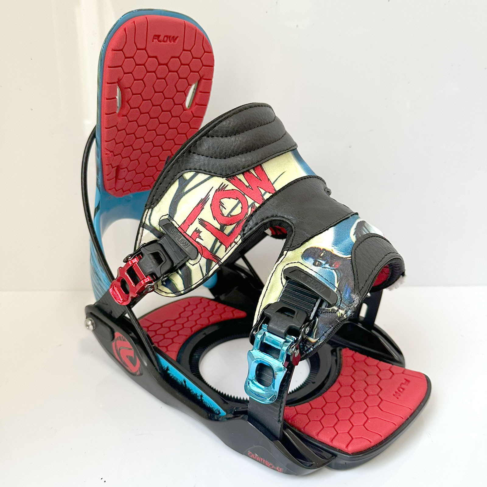 Flow Quattro SE Snowboard Bindings
